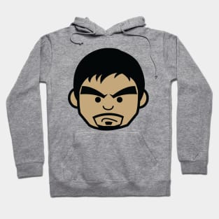 Angry Manny Cartoon Pacquiao Face Hoodie